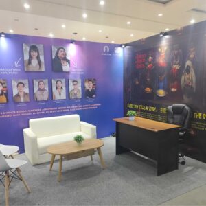 Jasa Dekorasi Backdrop Booth Event