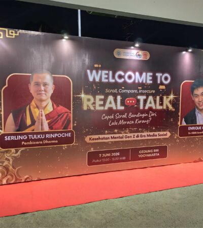 Backdrop Event Real Talk UGM 26 Backdrop Event Real Talk UGM