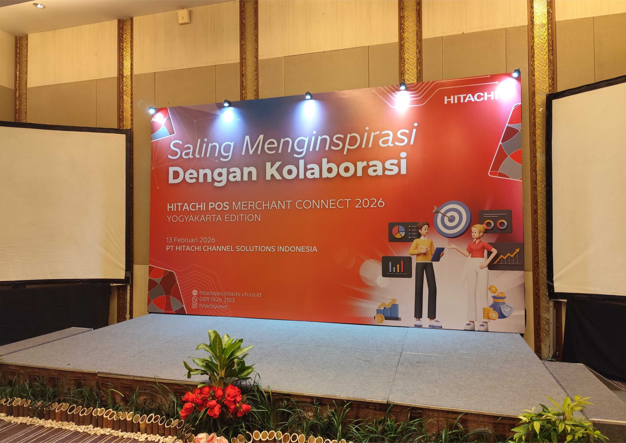 Backdrop Panggung Hitachi Event Kolaborasi 15