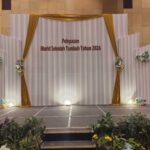Backdrop Pelepasan Murid Sekolah