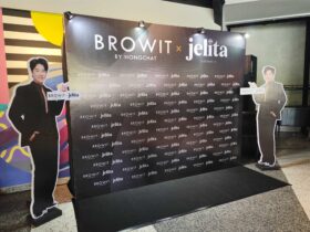Backdrop Photobooth Event Browit x Jelita
