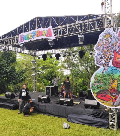 Dekorasi Event Kebun Hanoman Brewphoria