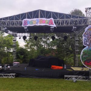 Jasa Dekorasi Header Panggung Rigging