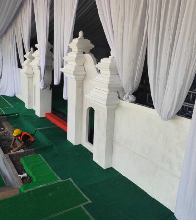 Dekorasi Gate Lar Badak - Gapura Event Jogja