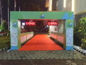 Gate dan Backdrop Event UKDW Fun Run 45 Gate dan Backdrop Event UKDW Fun Run