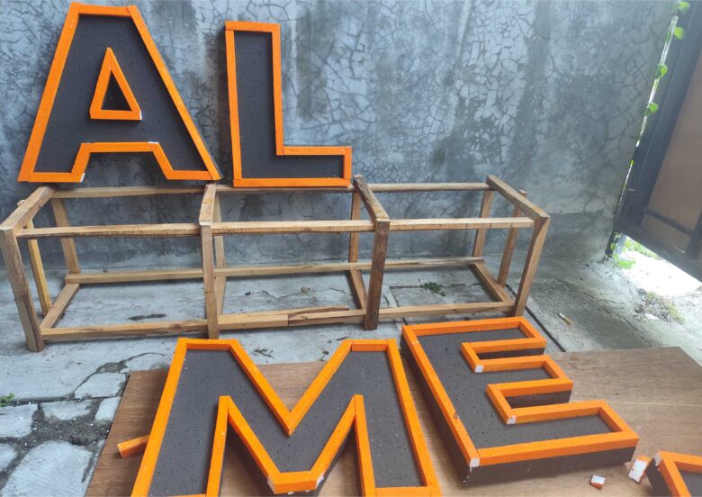 Jasa Tulisan Styrofoam AL ME